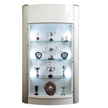 Spaceright Floor Standing Trophy Showcase  - Optional LED Illumination